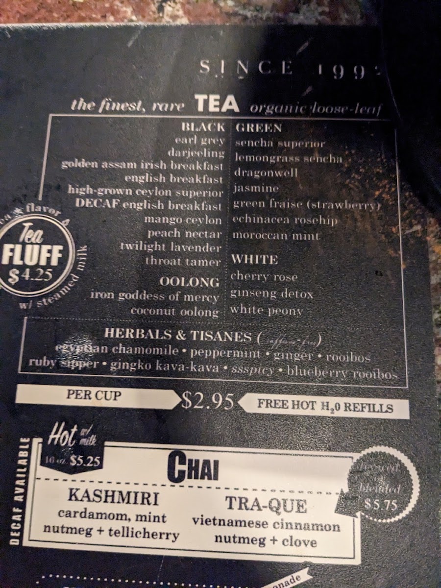 Java's Cafe Menu - Image 5